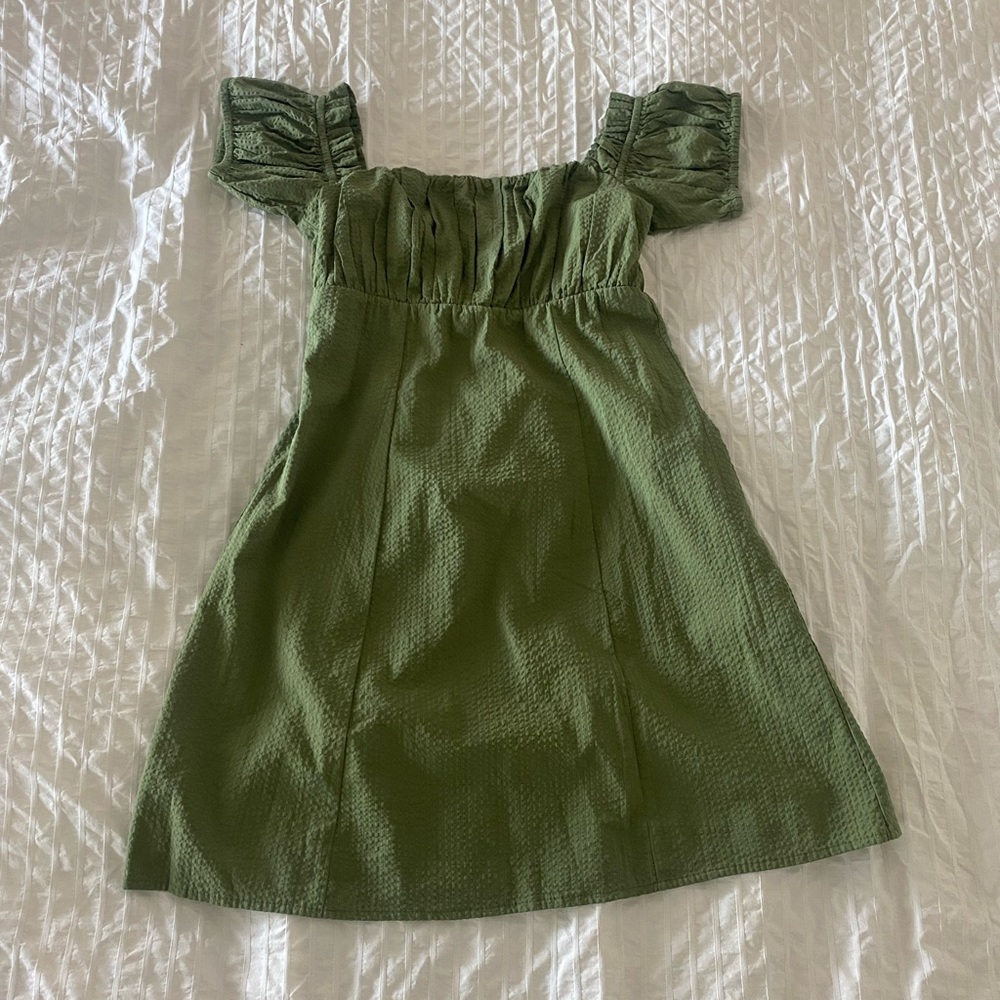 ASOS short babydoll dress - Size US 6 - Color Green - Originally $40